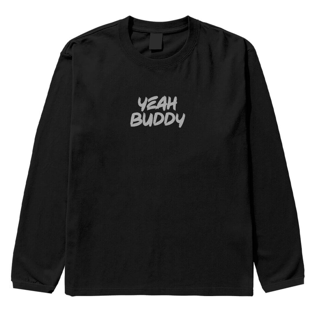 RONNIE Siyah Oversize Kalıp Long Sleeve