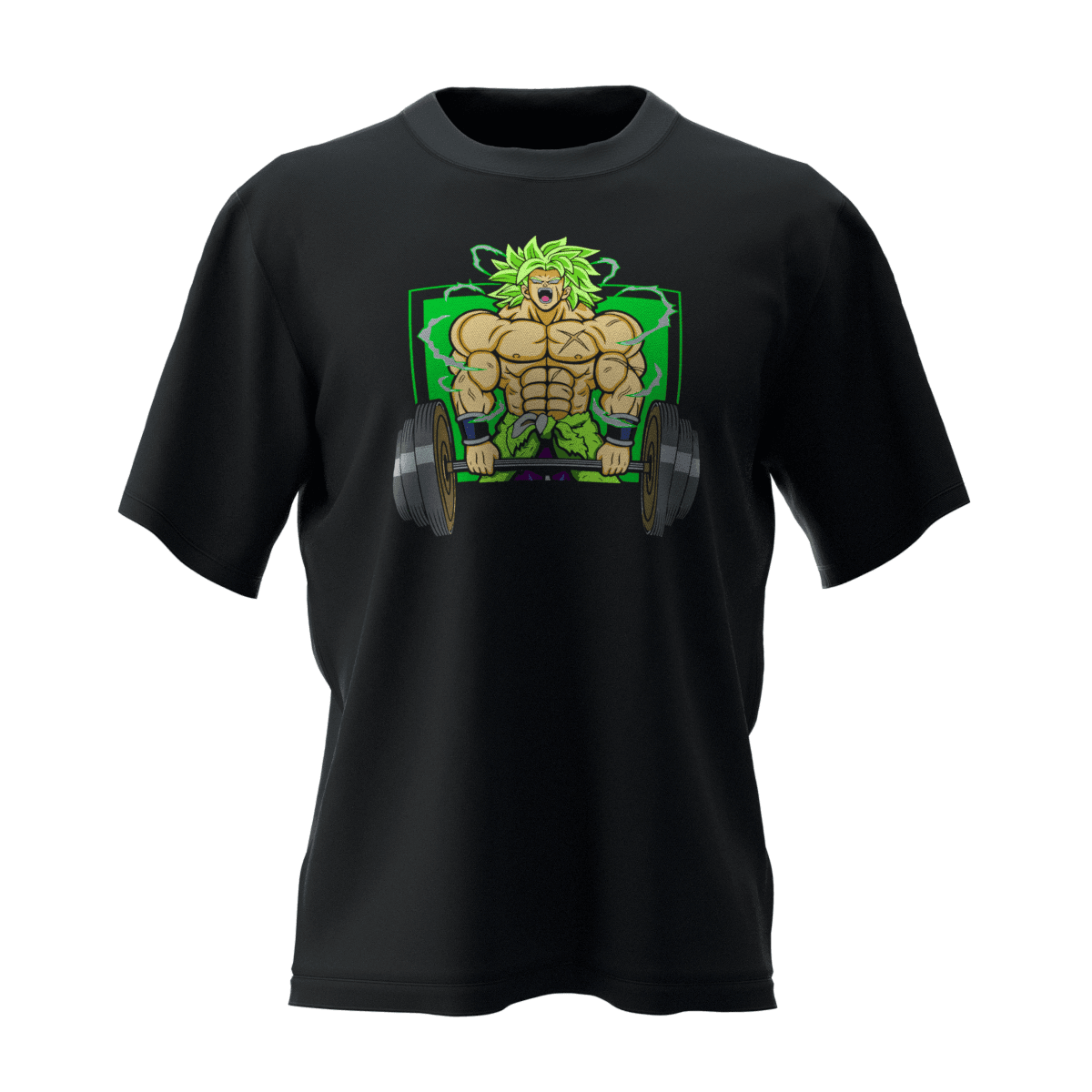 BROLY Siyah Oversize T-Shirt
