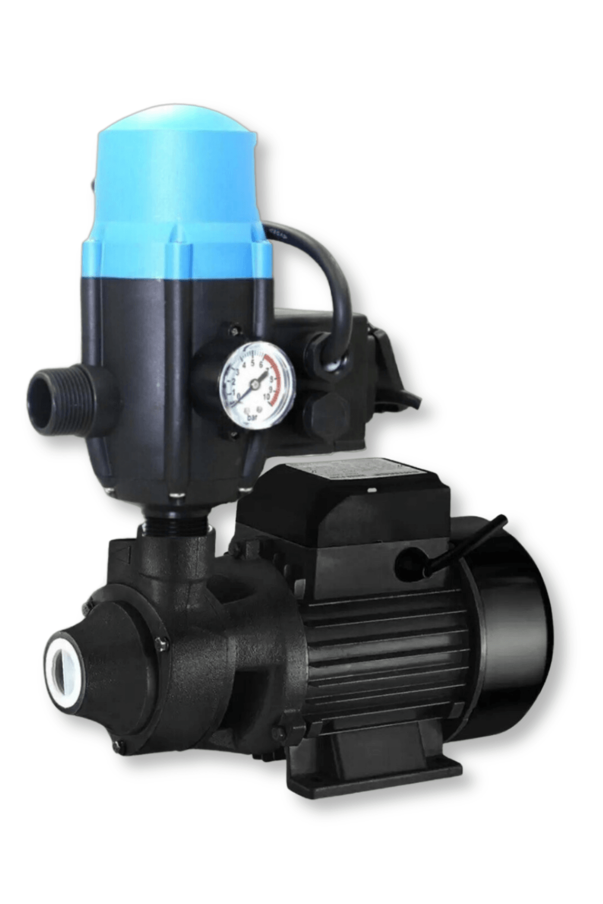 İmpo QB60 Hidrofor Otomatik Su Pompası Seti Bakır Sargı 0.5 Hp 1'' Parmak Hidrofor Pompa