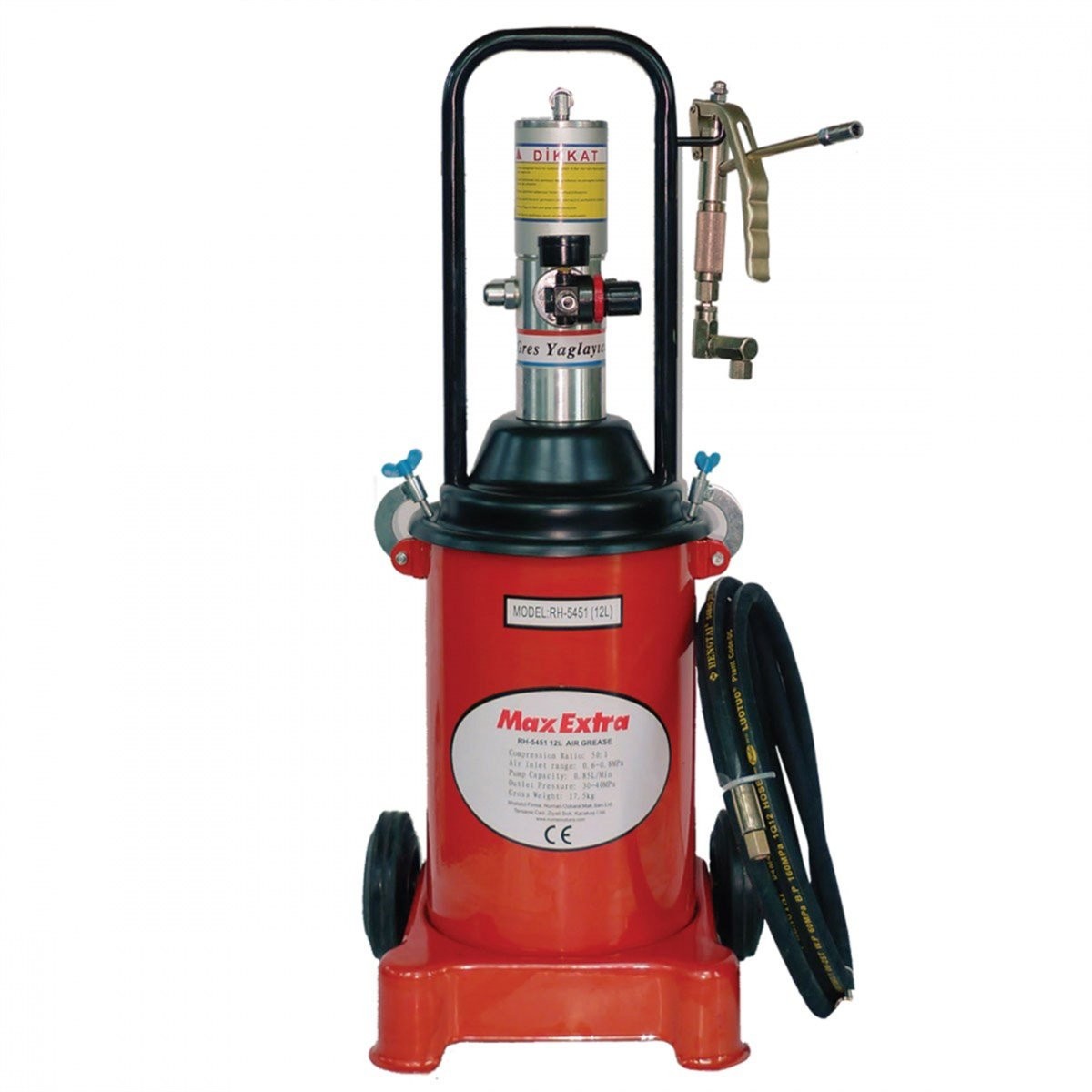 Max Extra 12 lt 50:1 Havalı Gres Pompası