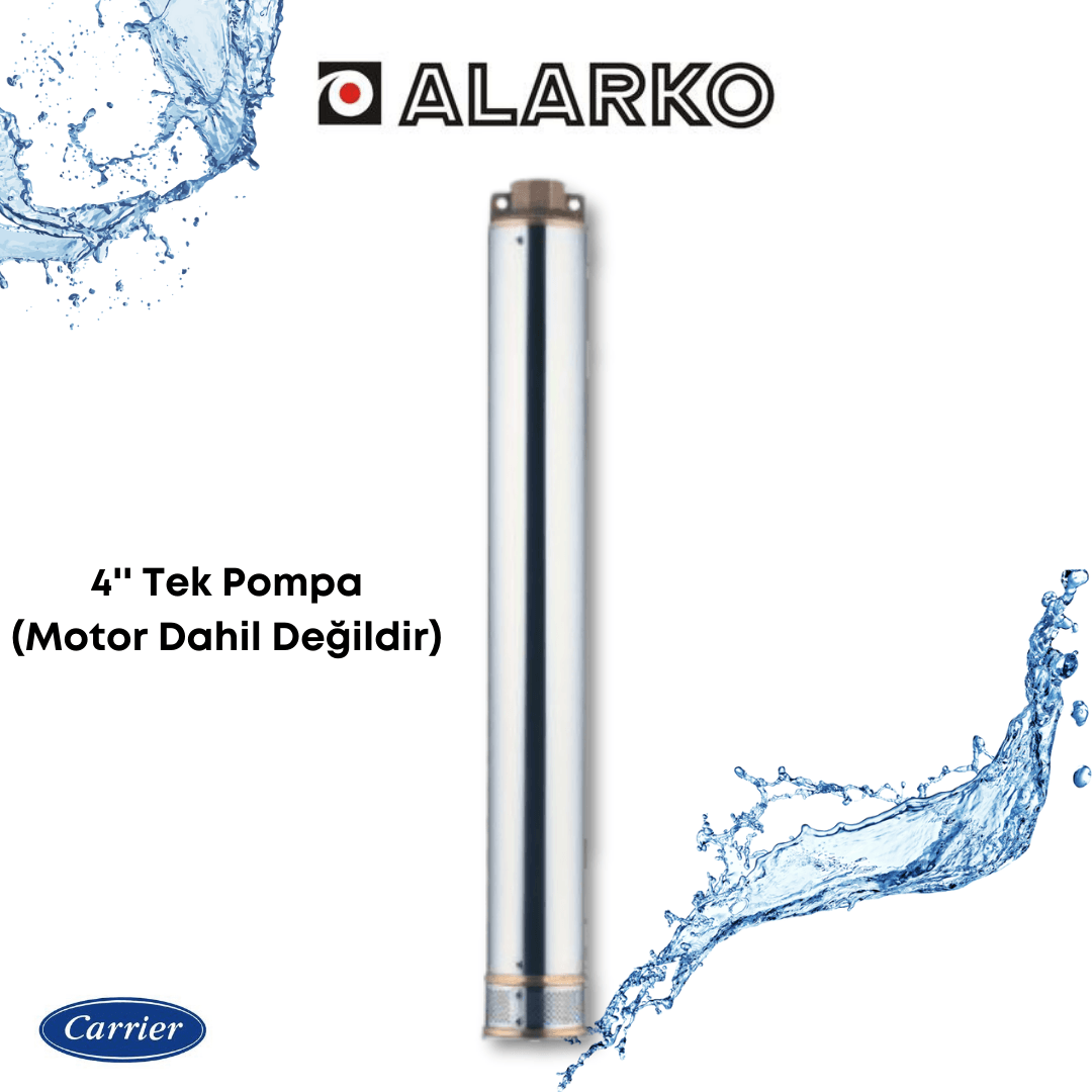 Alarko 4SD4/10 Tek Dalgıç Pompa - 1 Hp