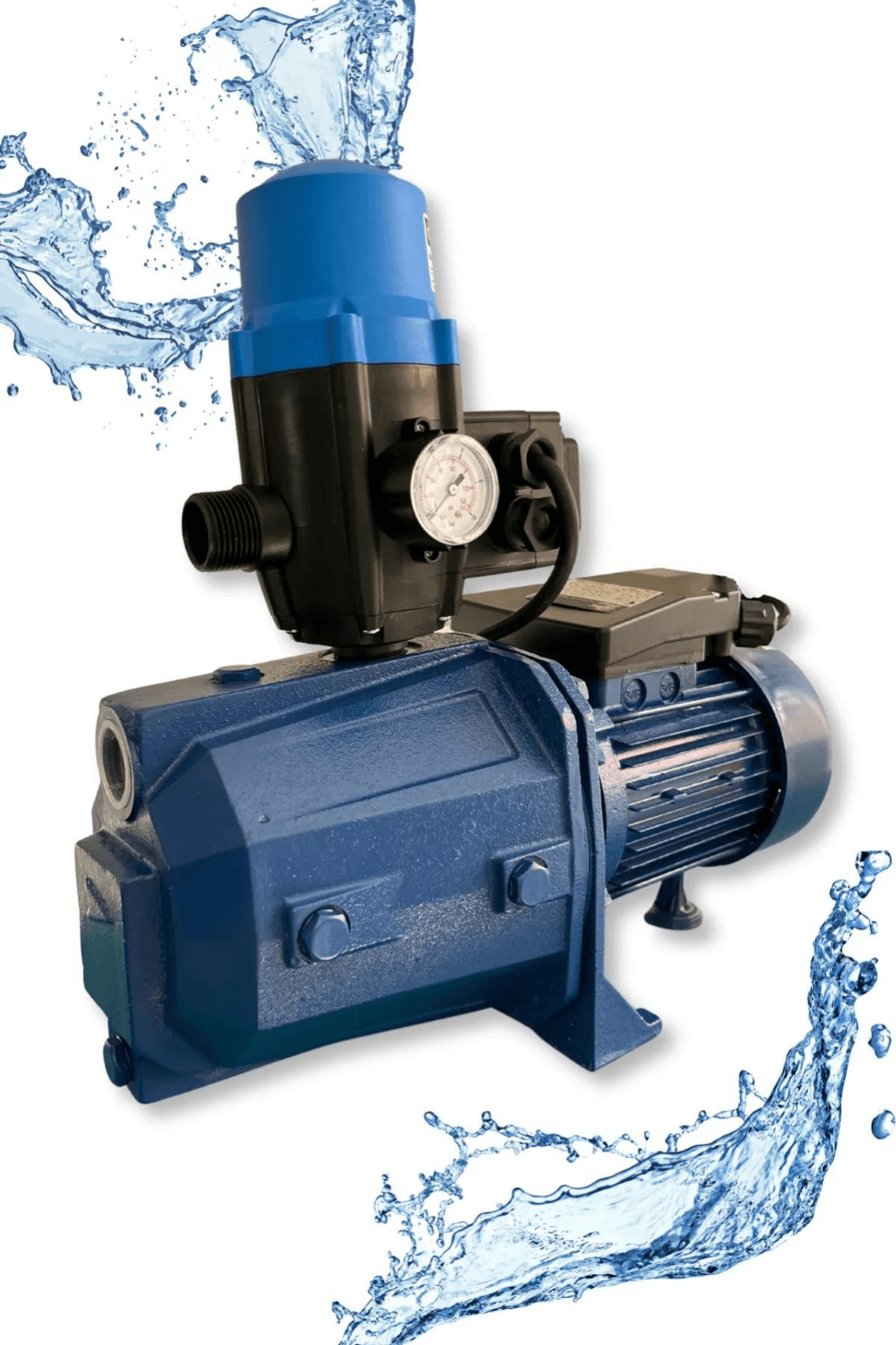 Metz Otomatik Su Pompası JET100 1 Hp 1'' Parmak Seviye Kontrol Cihazı Otomatik Aç-Kapa Hidrofor Pompa