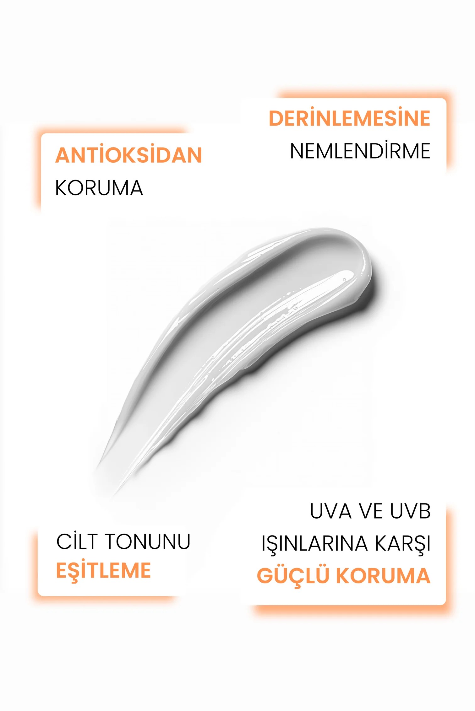 SPF 50+ Yüksek UV Koruma Güneş Kremi 2'Li Paket