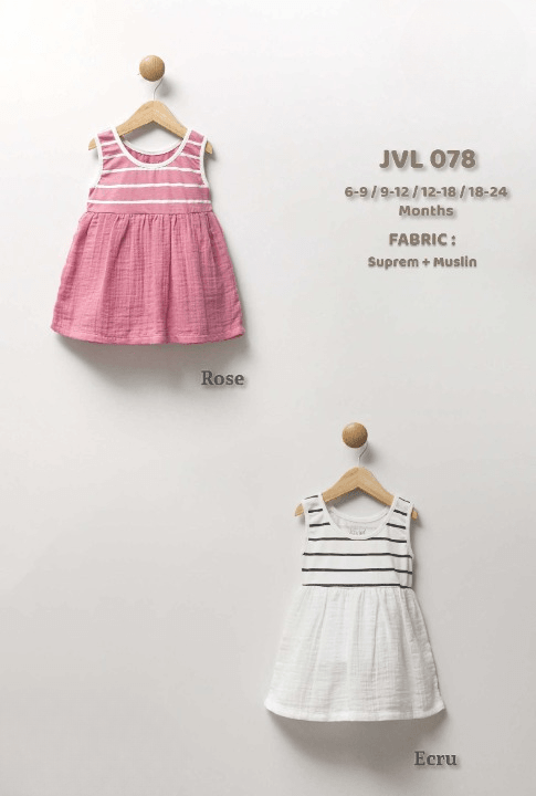 Supreme + Muslin Baby Girl's Dress