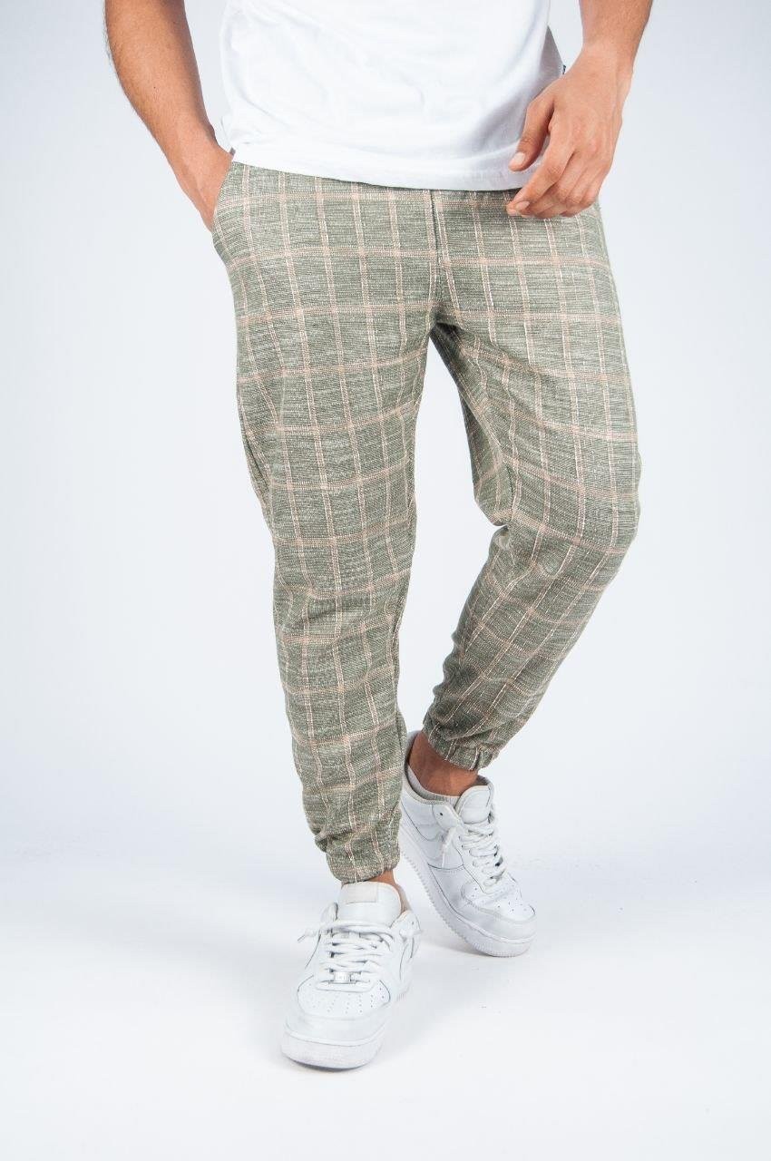 Bel ve Paça Lasitikli Bohem Desenli Jogger