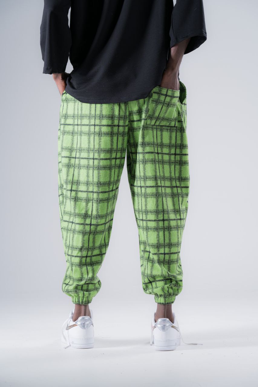  Beli Lastikli Desenli  Şalvar