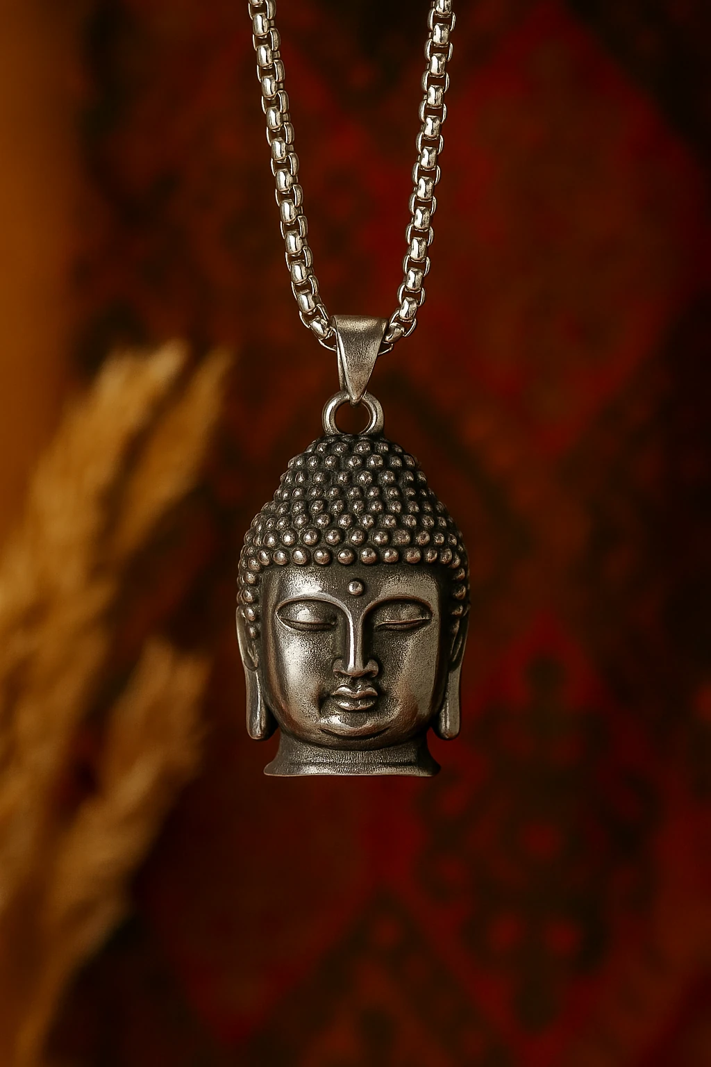 Çelik Kolye Buda