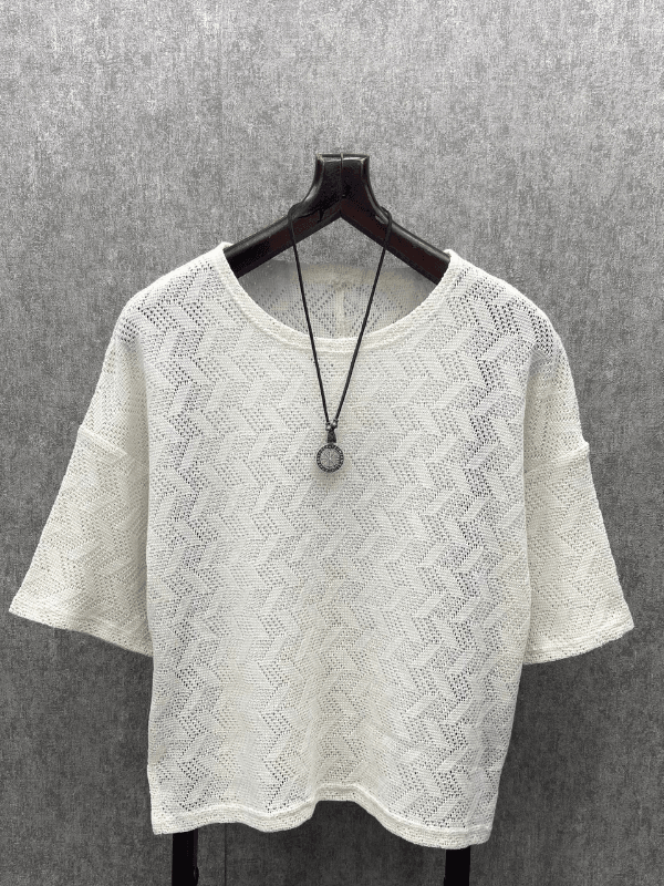 Oversize Bohem Fakir Kol Krem Triko