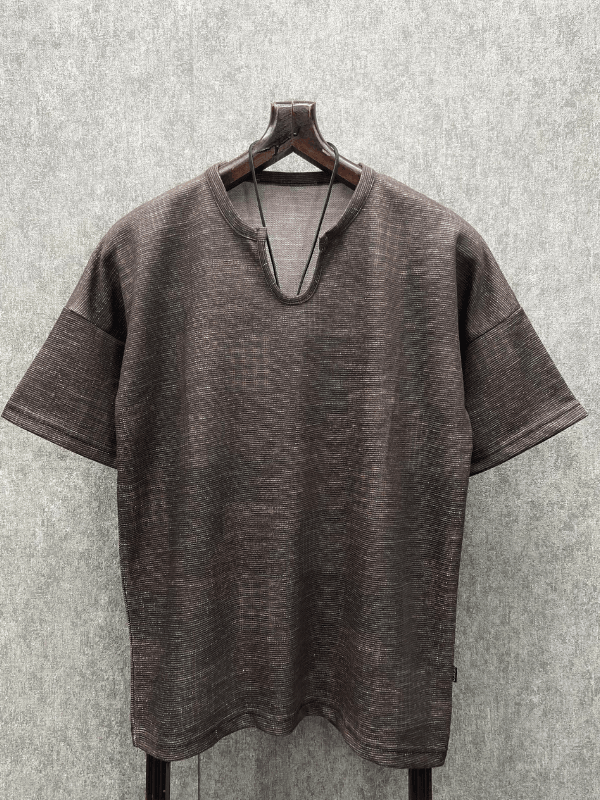 Oversize Bohem Desenli T-Shirt