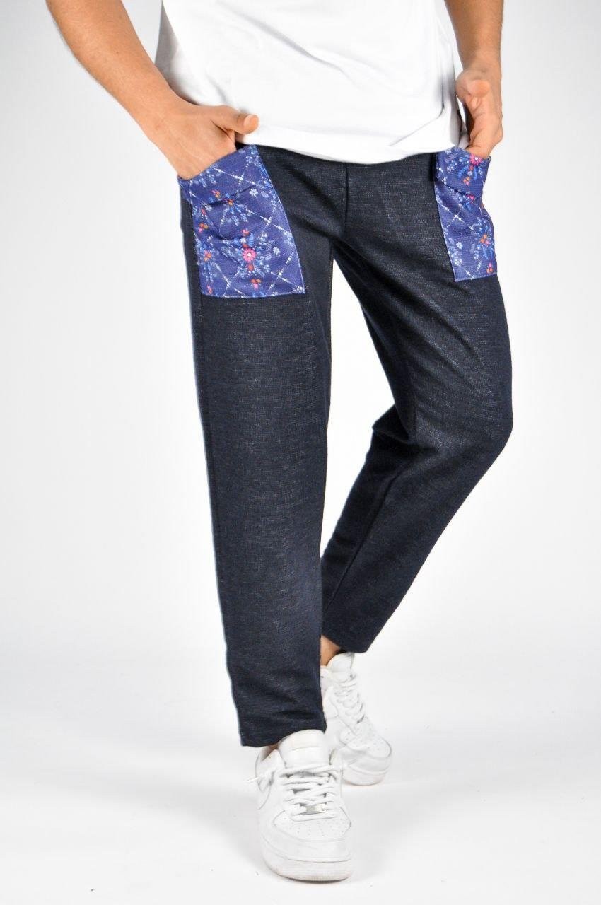 Beli Lastikli Bilek Paça Baggy Bohem Pantolon