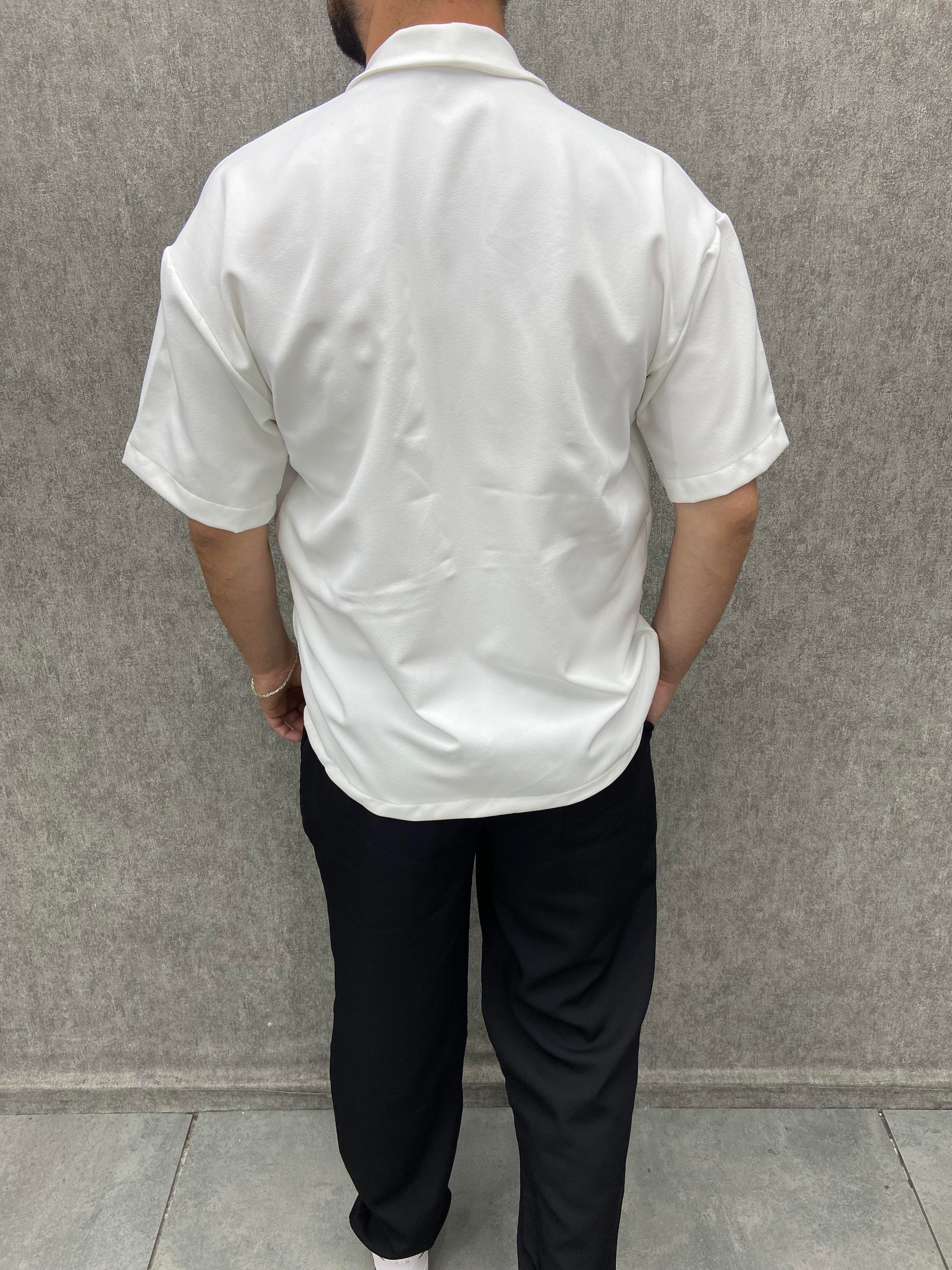 Oversize Tek Düğmeli Astarsız Ceket
