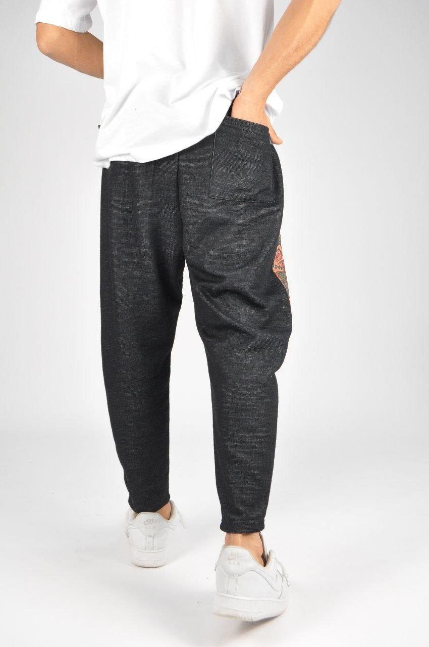 Beli Lastikli Bilek Paça Baggy Bohem Pantolon