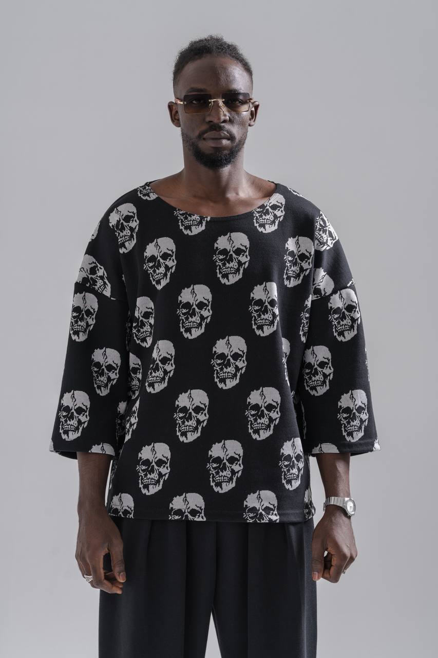 Oversize Fakir Kol Bohem Tshirt