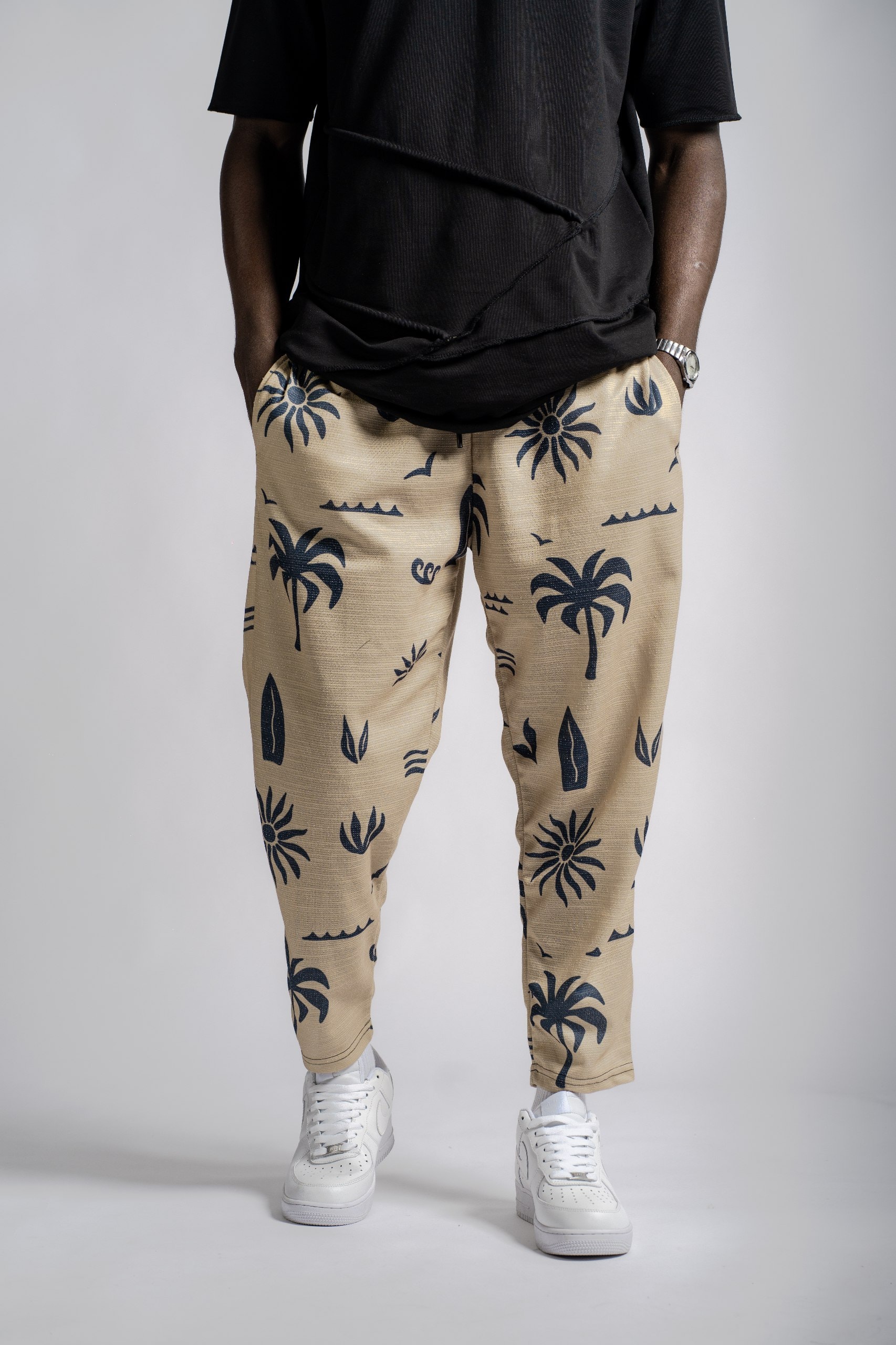 Beli Lastikli Bohem Pantolon