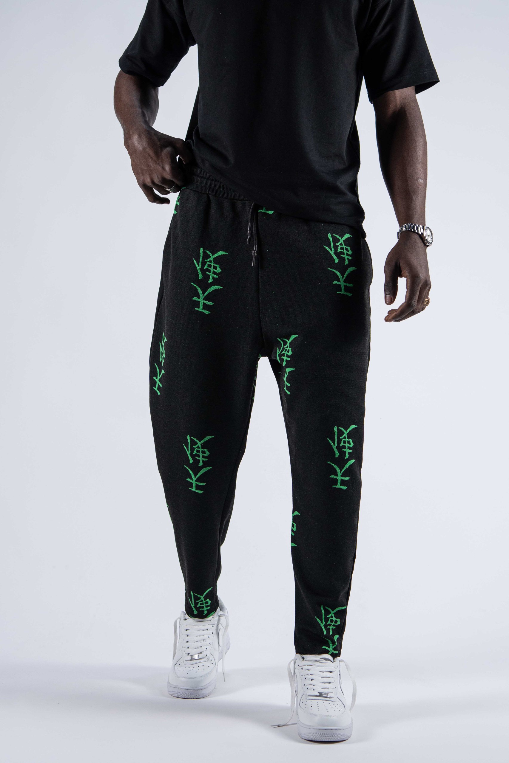 Beli Lastikli Desenli Bagyy Pantolon 
