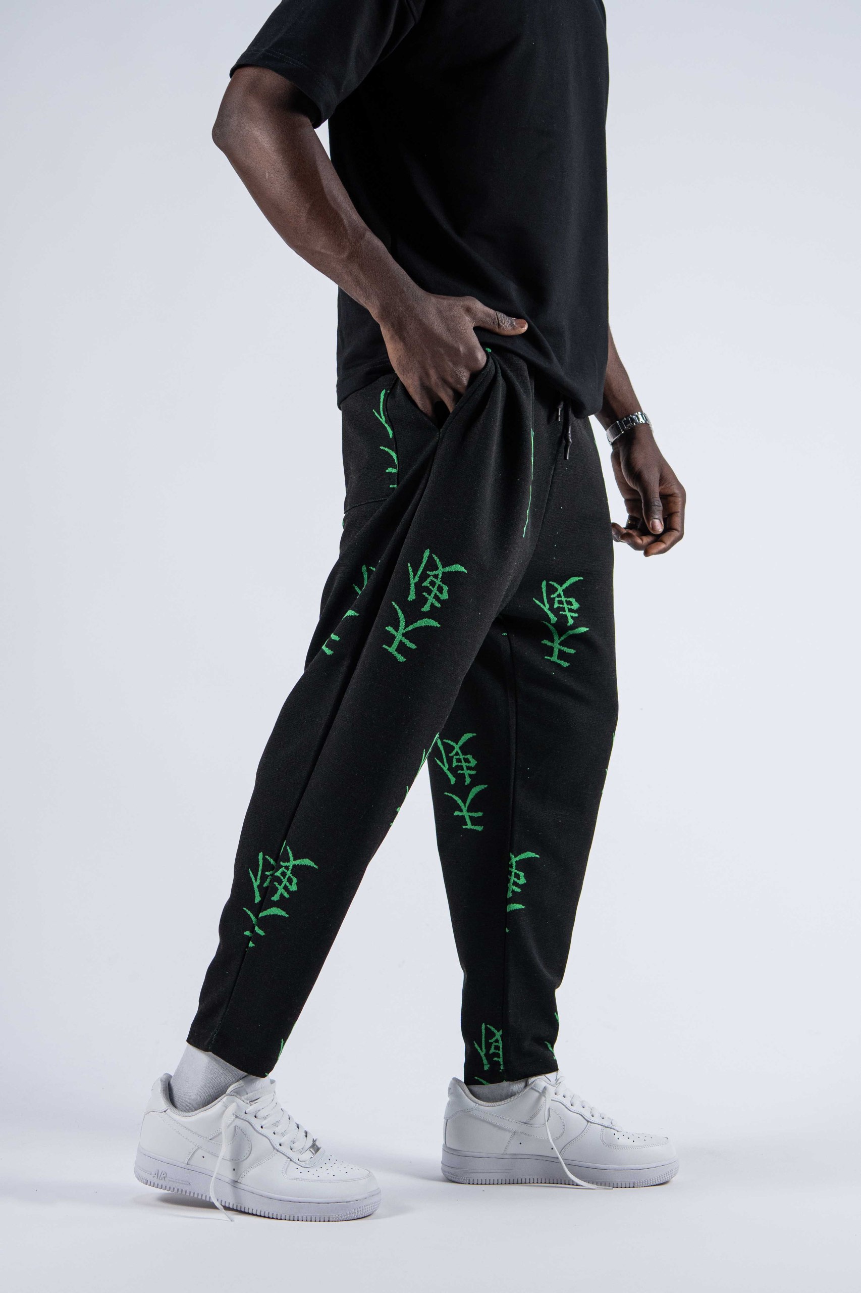 Beli Lastikli Desenli Bagyy Pantolon 