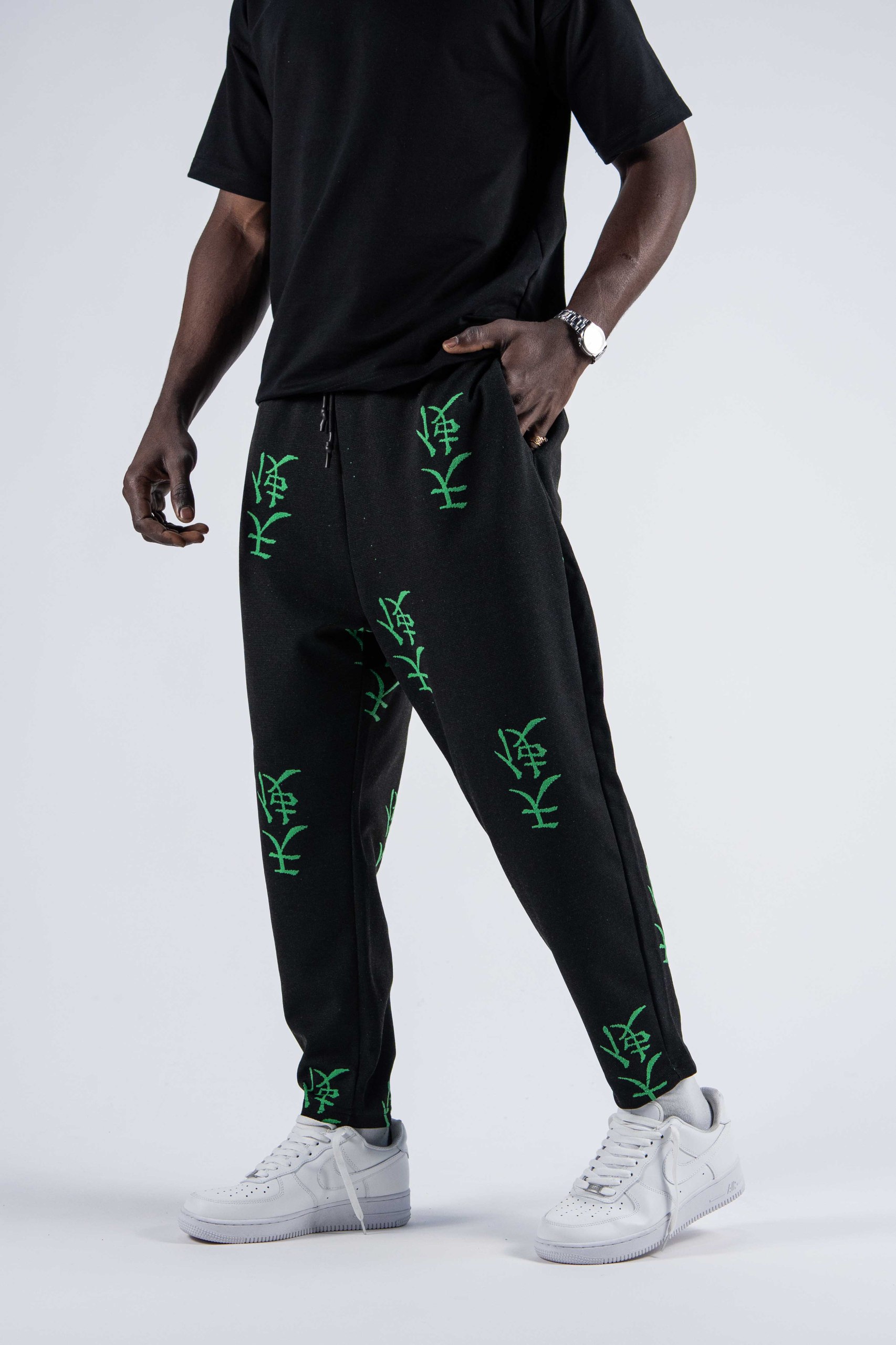Beli Lastikli Desenli Bagyy Pantolon 