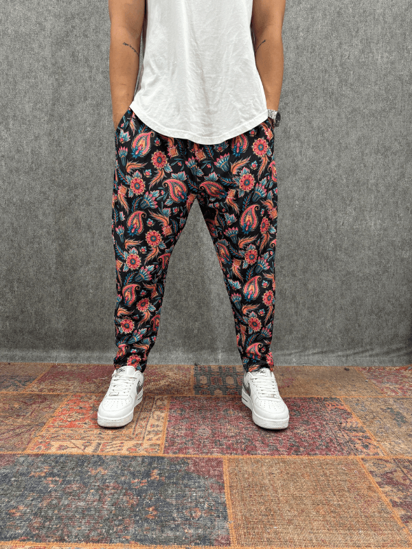 Beli Lastikli Bohem Baggy Pantolon