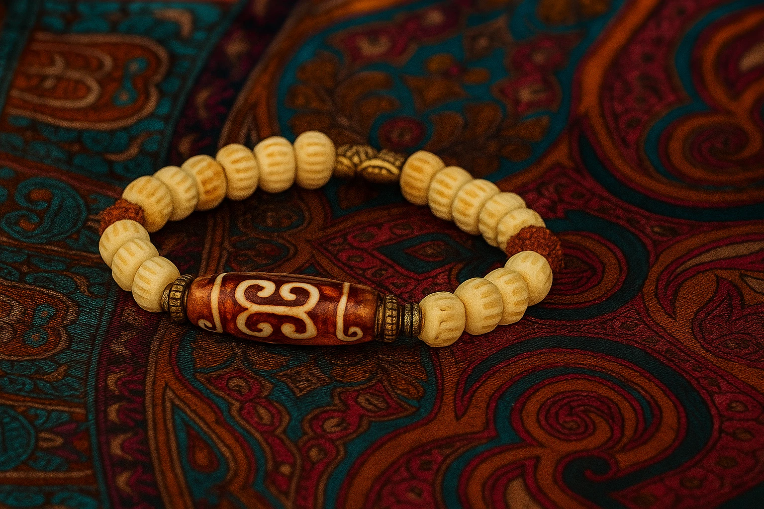 Etnik Doğal Taş Bileklik