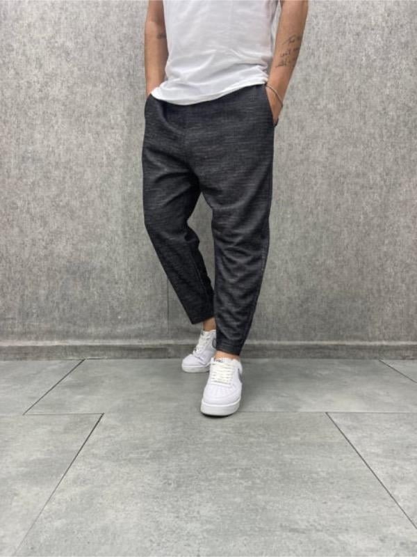 Beli Lastikli London  Baggy Siyah  Pantolon