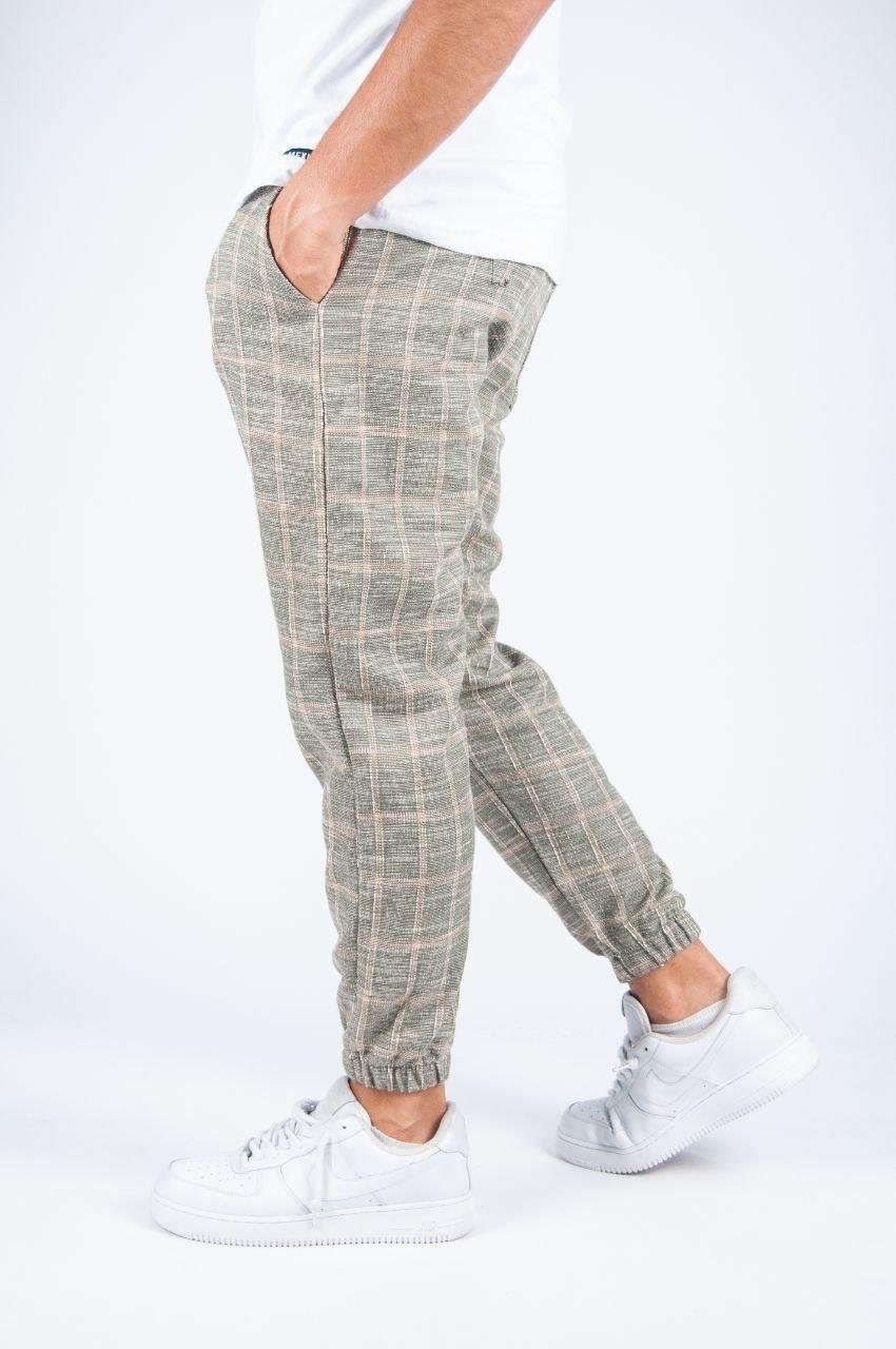 Bel ve Paça Lasitikli Bohem Desenli Jogger