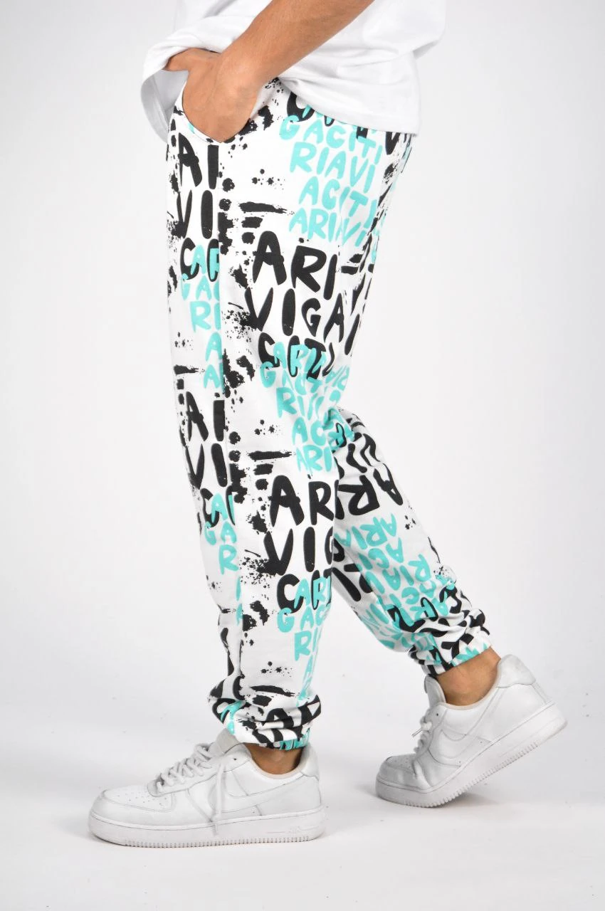 Beli Lastikli Üç İplik Desenli  Jogger