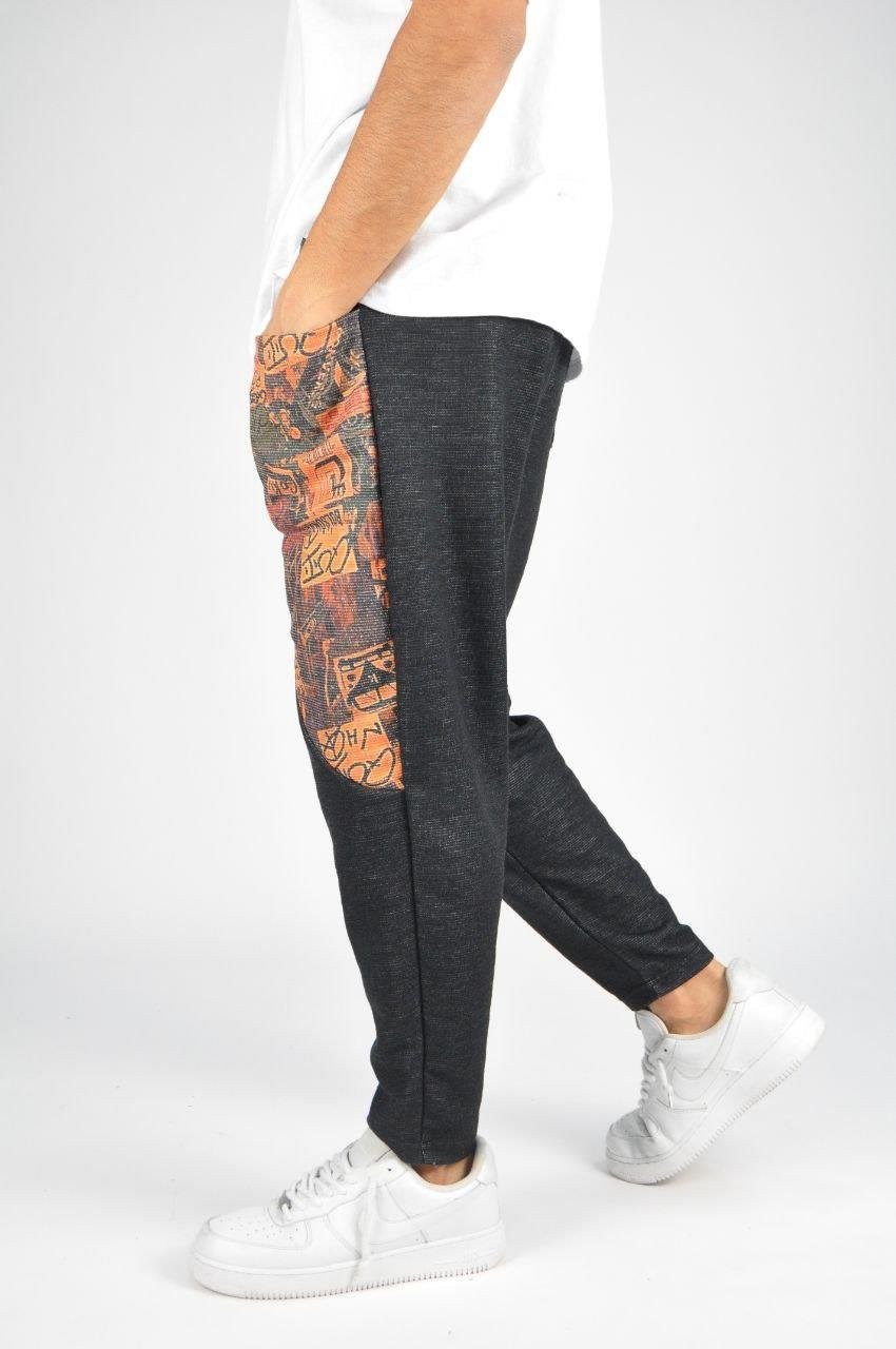 Beli Lastikli Bilek Paça Baggy Bohem Pantolon