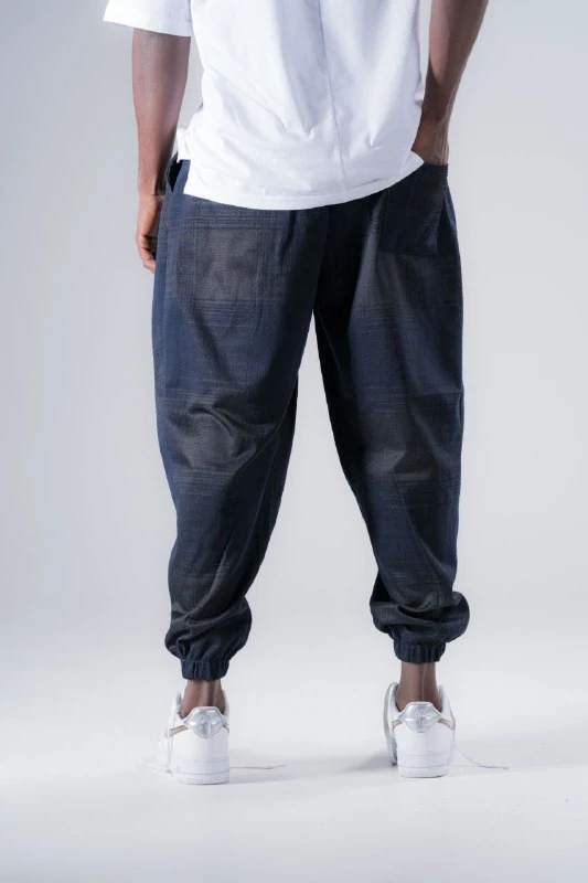  Beli Lastikli Desenli  Şalvar