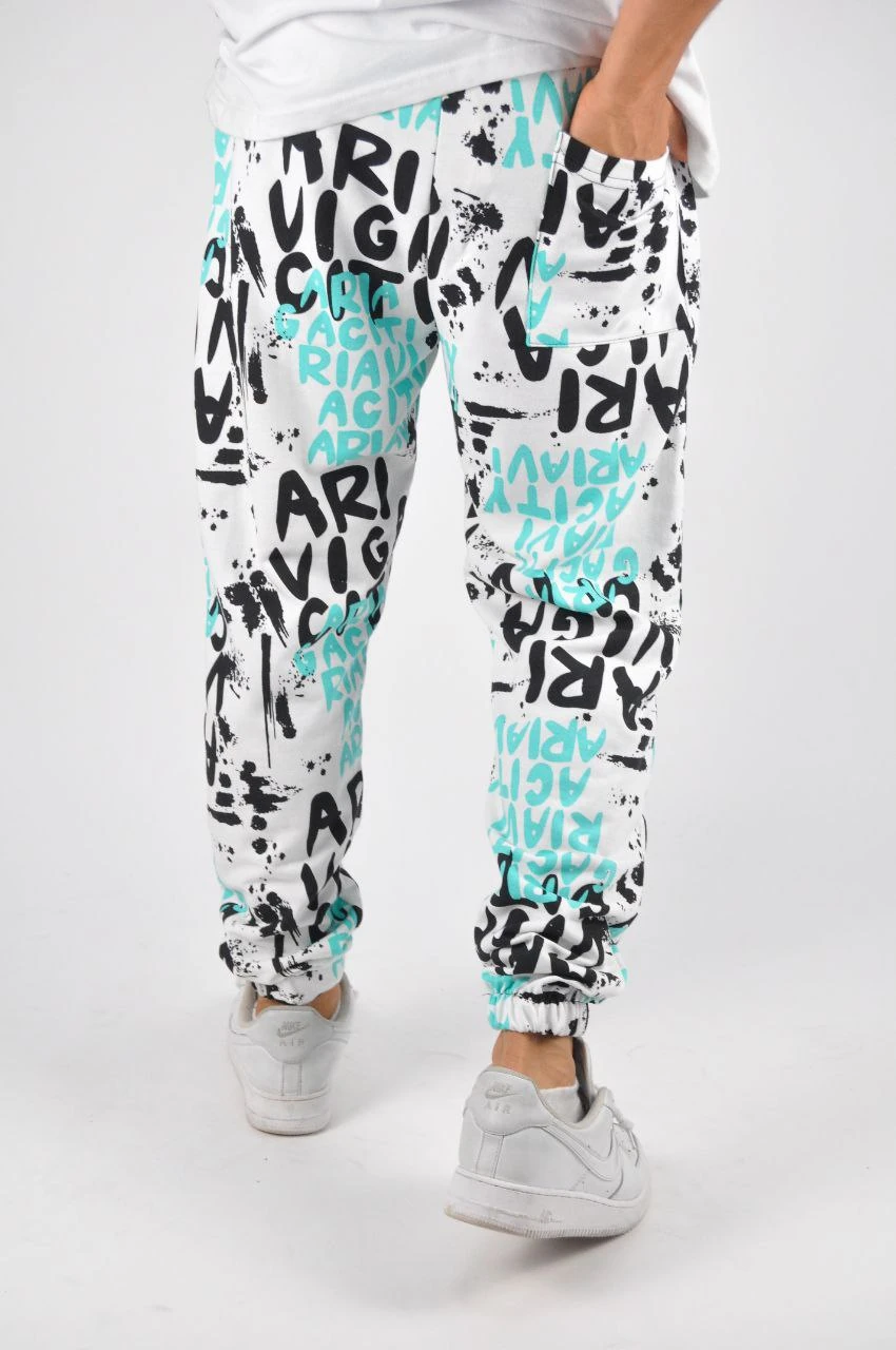 Beli Lastikli Üç İplik Desenli  Jogger