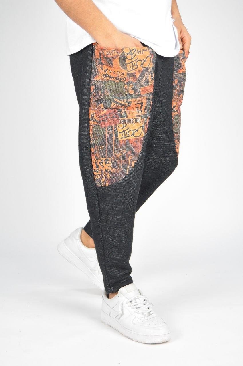 Beli Lastikli Bilek Paça Baggy Bohem Pantolon