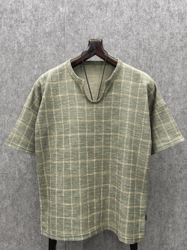 Oversize Bohem Desenli T-Shirt