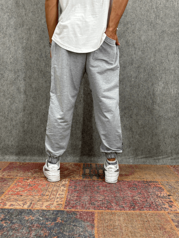 Beli Lastikli Desenli Jogger