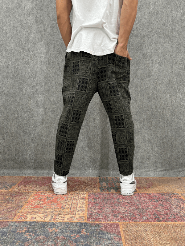 Beli Lastikli Bohem Baggy Pantolon