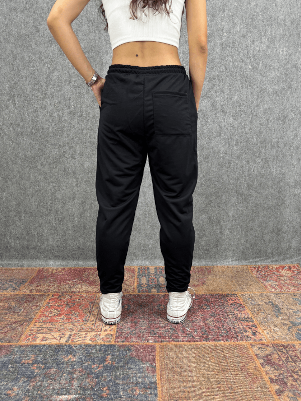 Beli Lastikli Siyah Pantolon