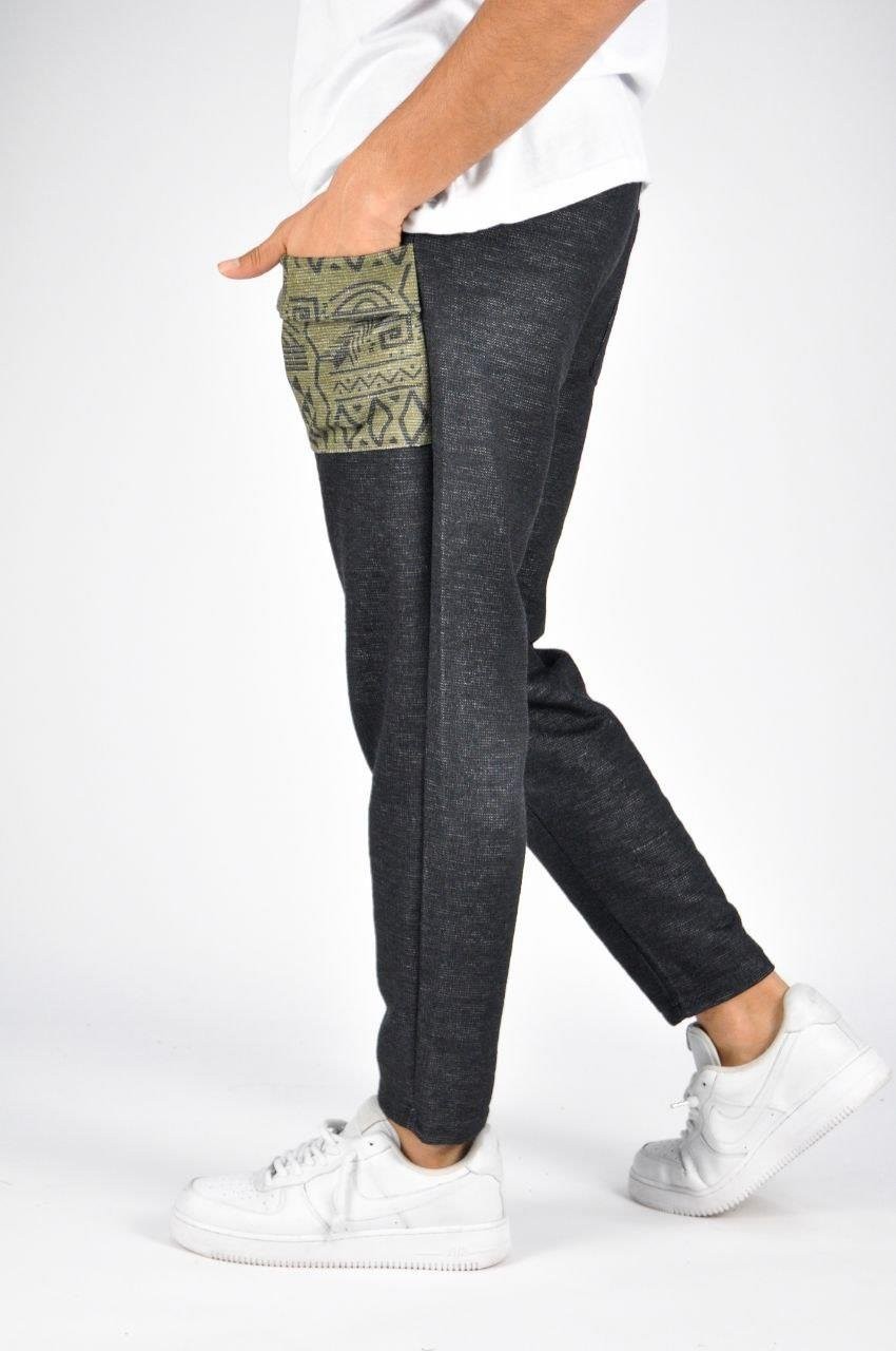 Beli Lastikli Bilek Paça Baggy Bohem Pantolon