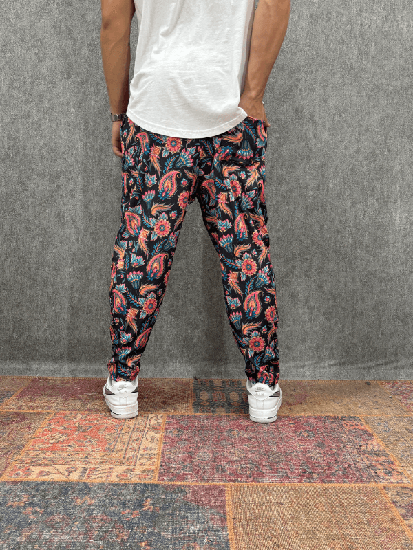 Beli Lastikli Bohem Baggy Pantolon