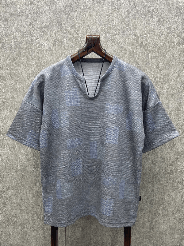 Oversize Bohem Desenli T-Shirt