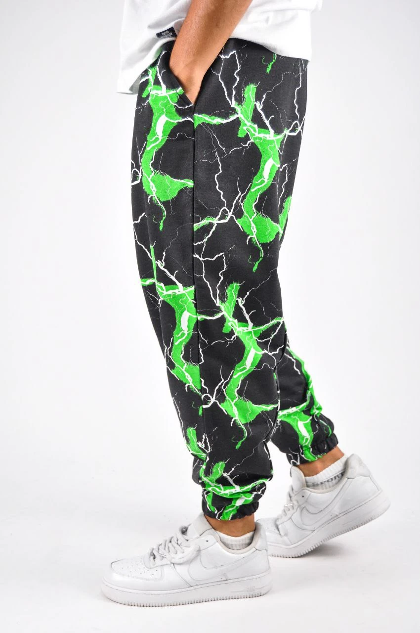  Beli Lastikli Üç İplik Desenli  Şalvar