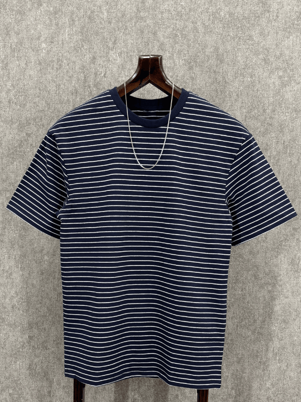 Oversize Çizgili Tshirt