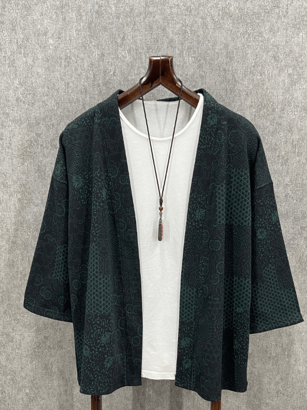 Oversize Bohem Authentic Desenli Kimono