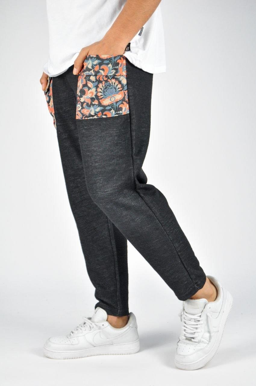 Beli Lastikli Bilek Paça Baggy Bohem Pantolon