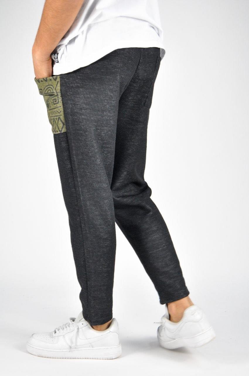 Beli Lastikli Bilek Paça Baggy Bohem Pantolon