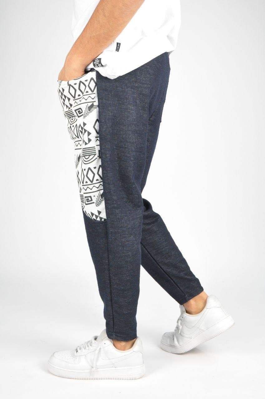 Beli Lastikli Bilek Paça Baggy Bohem Pantolon