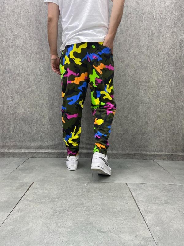 Beli Lastikli  Desenli Baggy  Pantolon