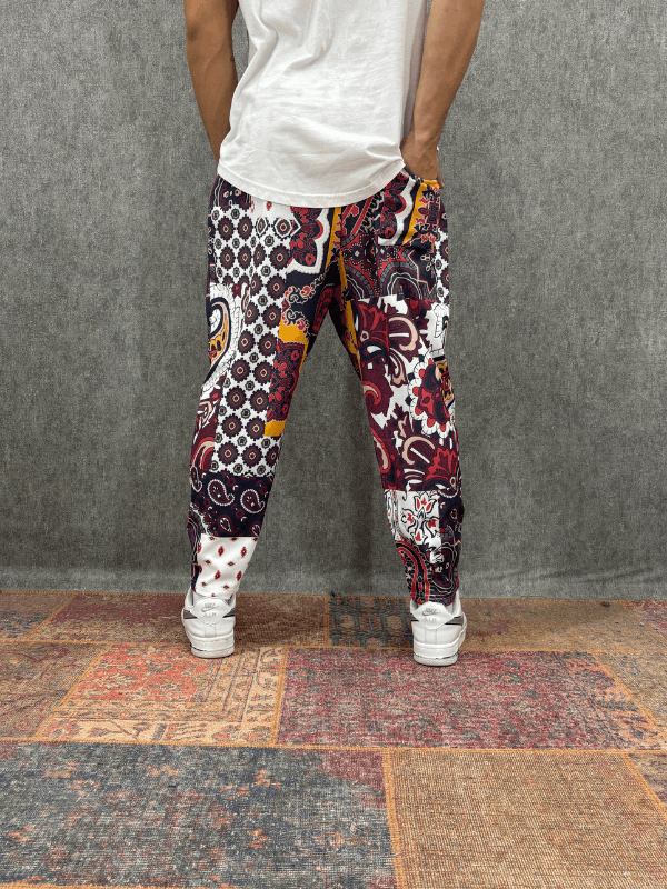 Beli Lastikli Bohem Baggy Pantolon