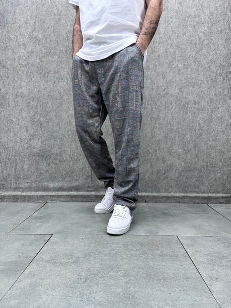 Beli Lastikli Desenli  Bohem Pantolon