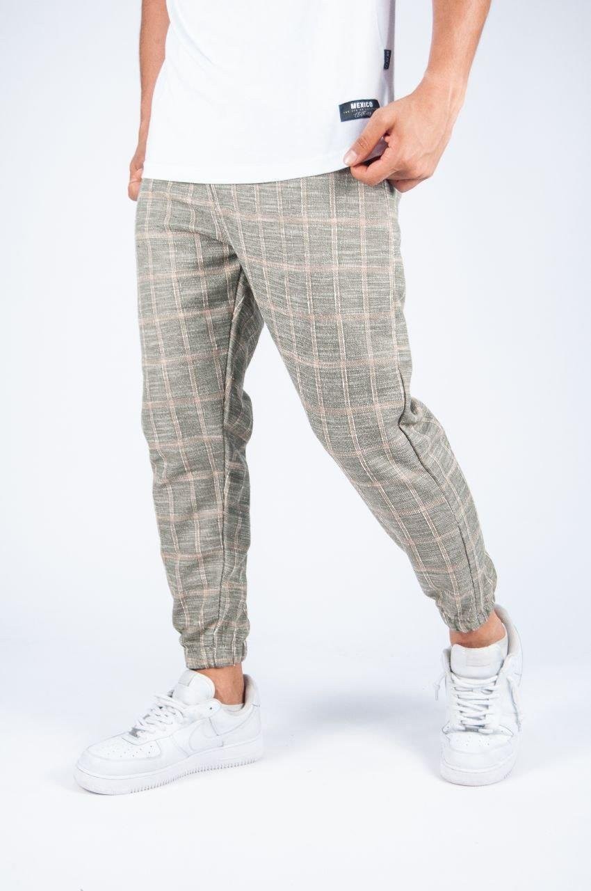Bel ve Paça Lasitikli Bohem Desenli Jogger