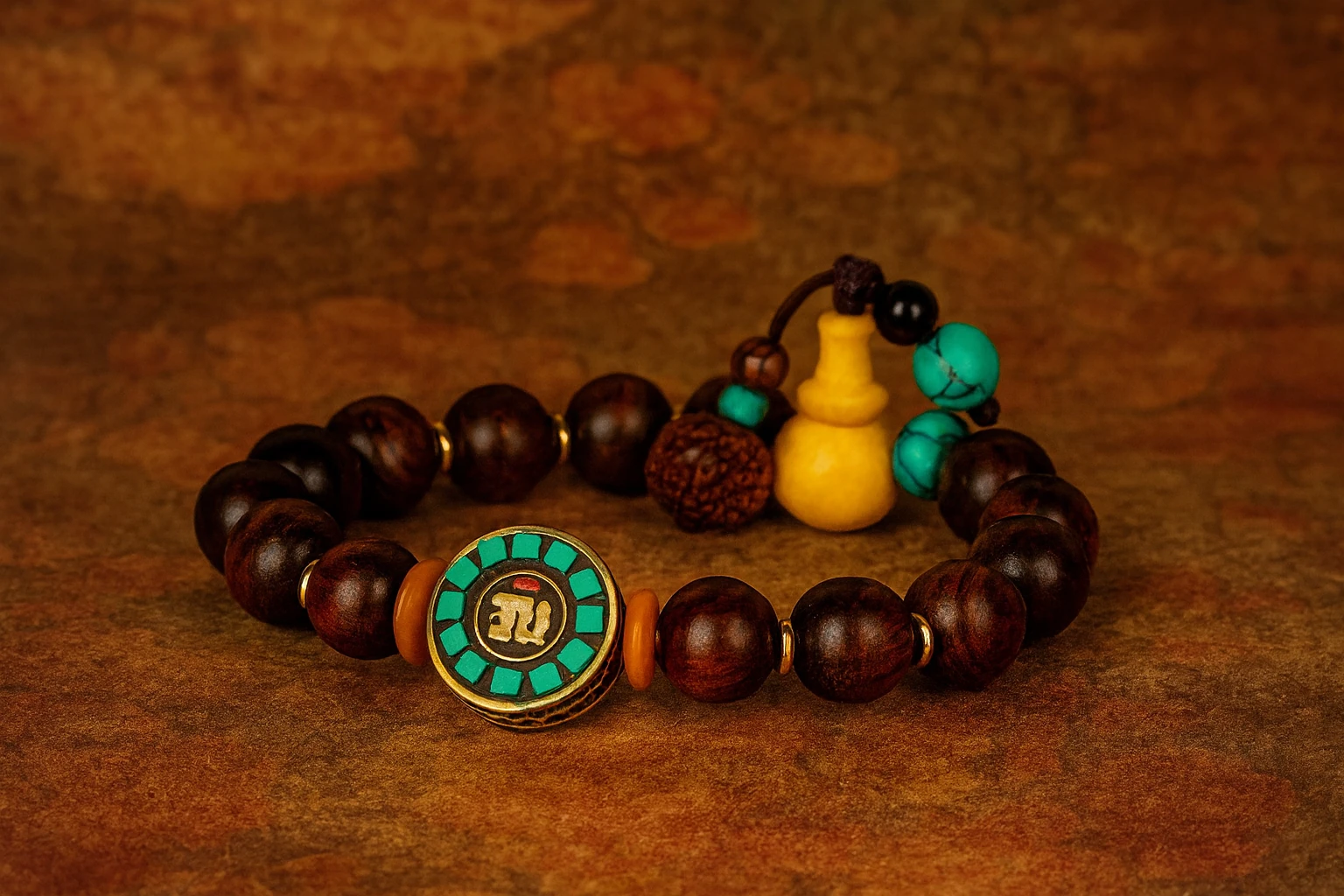 Doğal Taş Tibet Bileklik