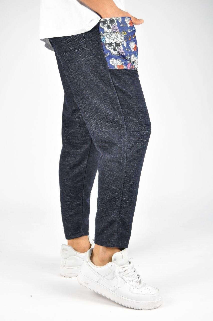 Beli Lastikli Bilek Paça Baggy Bohem Pantolon