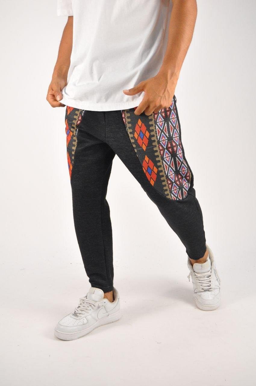 Beli Lastikli Bilek Paça Baggy Bohem Pantolon